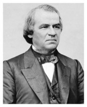 Andrew Johnson 17TH President Of The United States Of America 8X10 Photo Reprint - £6.66 GBP