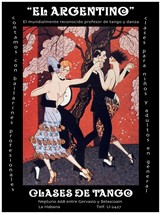 2322 The Argentinean tango and dance classes vintage 18x24 Poster.Decorative Art - £22.37 GBP