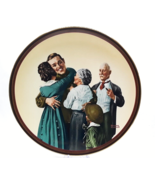 The Ones We Love 1990 by Norman Rockwell The Homecoming Collectors Plate - £7.98 GBP