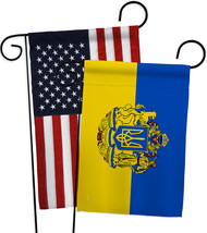 Stand For Ukrainian Garden Flags Pack Cause 13 X18.5 Double-Sided House Banner - £22.66 GBP