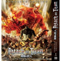 ATTACK ON TITAN Edición completa Temporada 1-4 + 2 Películas + OVA English... - £47.60 GBP