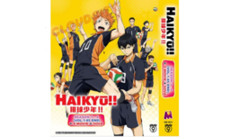 Dvd Anime Haikyu!! Season 1-4 Vol.1-85END+4 Movie+5OVA Eng Dub All Region - £45.56 GBP