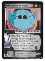 Dragon Ball Z Black Fore Fist Punch Saiyan Saga Ccg Trading Card #65 EUC Sleeved - £1.48 GBP