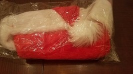 santa hat brand new Unopened in package red and white - £12.57 GBP