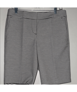 Ann Taylor Black and White Zigzag Shorts - $37.52 CAD