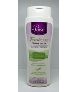 Poise Fresh Care Femme Wash Daily Freshness Feminine 8 Oz PH Balanced No... - £6.65 GBP