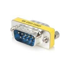 StarTech.com M/M Slimline Serial DB9 Gender Changer  - $9.00