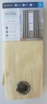 New In Box (1) Jcp Home Sullivan Yellow Blackout Grommet Curtain Panel 50 X 95 - $51.47
