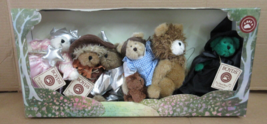 NOS Boyds Bears Wizard Of Oz Collection 6 Piece Jointed Plush Set 567934  F - £149.19 GBP