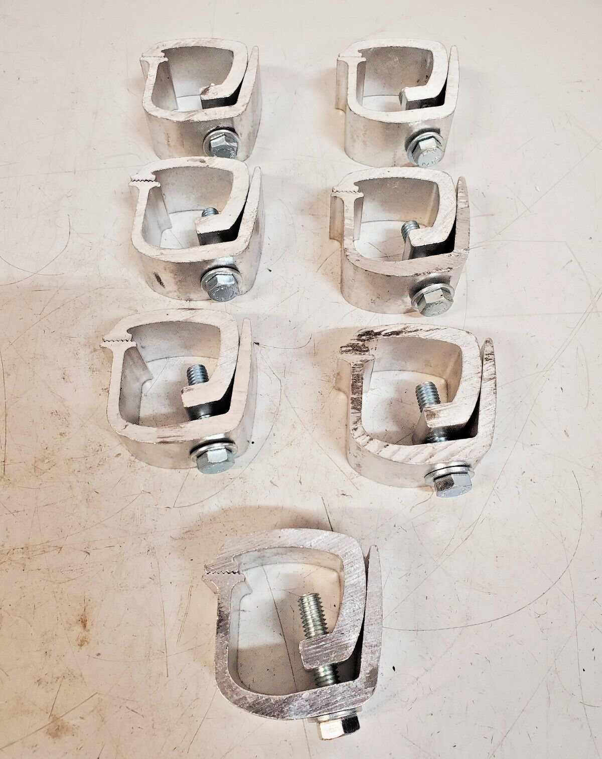 7 Qty. of Standard Pickup Truck Clamps (7 Qty) - $45.12
