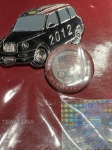 Olympic Lapel Pin 2012 London Taxi England Team Usa Logo Olympics New Sealed - £3.92 GBP