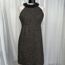Inc International Concepts Women&#39;s Dress Black &amp; Brown Tweed Size 6 - $29.70