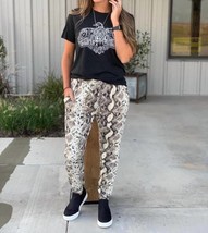 Texas True Threads snakeskin jogger in Multi - size S - $33.66