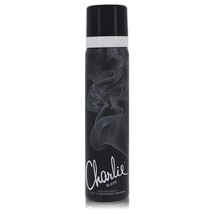 Charlie Black Perfume By Revlon Body Fragrance Spray 2.5 oz - £14.75 GBP