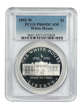 1992-W $1 White House PCGS PR69DCAM - £28.39 GBP