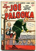 Joe Palooka #21 1948-HARVEY COMICS-BOXING-BLACK Cat G/VG - $36.38