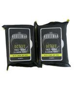 Nobleman Active Face Body Cleansing Wipes  Lemon Sage 2 packs of 30 Towelettes - £10.17 GBP