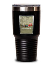 30 oz Tumbler Stainless Steel InsulatedFunny La Borracha Spanish Drinking  - $34.95