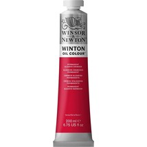 Winsor & Newton 1437468 Winton Oil Color Paint, 200-ml Tube, Permanent Alizarin  - £25.17 GBP
