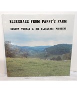 Ernest Thomas Bluegrass From Pappy&#39;s Farm ~ 1982 New Sealed LP w/ Writin... - $79.99