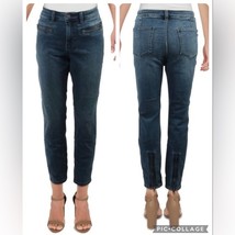 NEW We The Free Womens Jet Blue Denim Low Rise Cropped Skinny Jeans Size 24 - £46.66 GBP