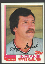 Cleveland Indians Wayne Garland 1982 Topps Baseball Card #446 nr mt - $0.50