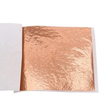 Imitation Gold Foil Sheets - Rose Gold Leaf Paper Multipurpose For Nails, Handcr - £10.27 GBP