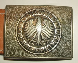 West German army bundeswehr belt buckle circa 1980s - $15.00