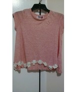 Derek Heart Girl marled Short sleeve Solid Polyester Everyday Summer Top... - $104.10 MXN