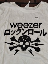 Weezer - Japanisch Weiß Babypuppe ~ Nie Getragen ~ Junior XXL - $16.82