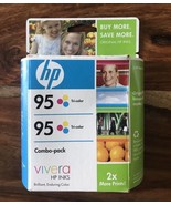 HP 95 95 Tri-color Ink Twin Pack CD886FN Exp 4/09 - $11.98