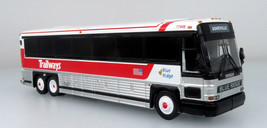 New! MCI D4000 Coach Bus Blue Ridge Trailways Iconic Replicas 1/87 Scale 87-0485 - £38.89 GBP