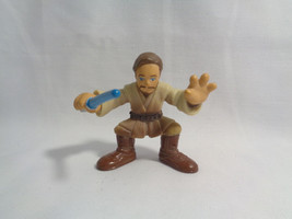 2004 Hasbro Star Wars Galactic Heroes Obi Wan Kenobi PVC Figure  - £1.51 GBP