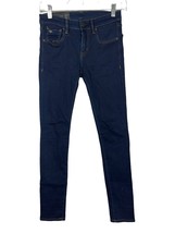 Armani Exchange Womens J20 Super Skinny Dark Wash Jeans Size 25 Blue Denim - £14.34 GBP