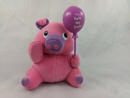 Russ Pink Pig Plush 5 Inch You&#39;re Very Special Balloon Stuffed Animal Toy - $10.95