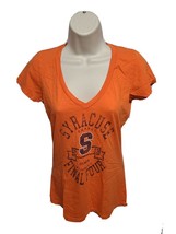 2013 Syracuse University NCAA Mens Final Four Atlanta Women Medium Orange TShirt - £11.84 GBP