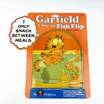 Vintage Garfield Cat A-Maze-ing Fish Flip Game Handheld Toy Goldfish Col... - $15.99