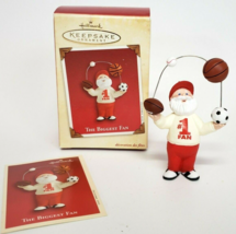 Hallmark Keepsake Christmas Ornament The Biggest Fan Juggling Santa resin 2002 - £7.96 GBP