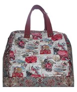 Vintage Train Bag, Titanic Carpet Bag, Titanic Travel Bags, Vintage Airp... - £211.55 GBP