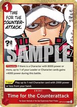 Time for the Counterattack [OP14 - OP14-018] One Piece Card Game Foil Tr... - $0.99