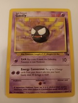 Pokemon 1999 Fossil Series Gastly 33 / 62 NM Single Trading Card - £9.43 GBP