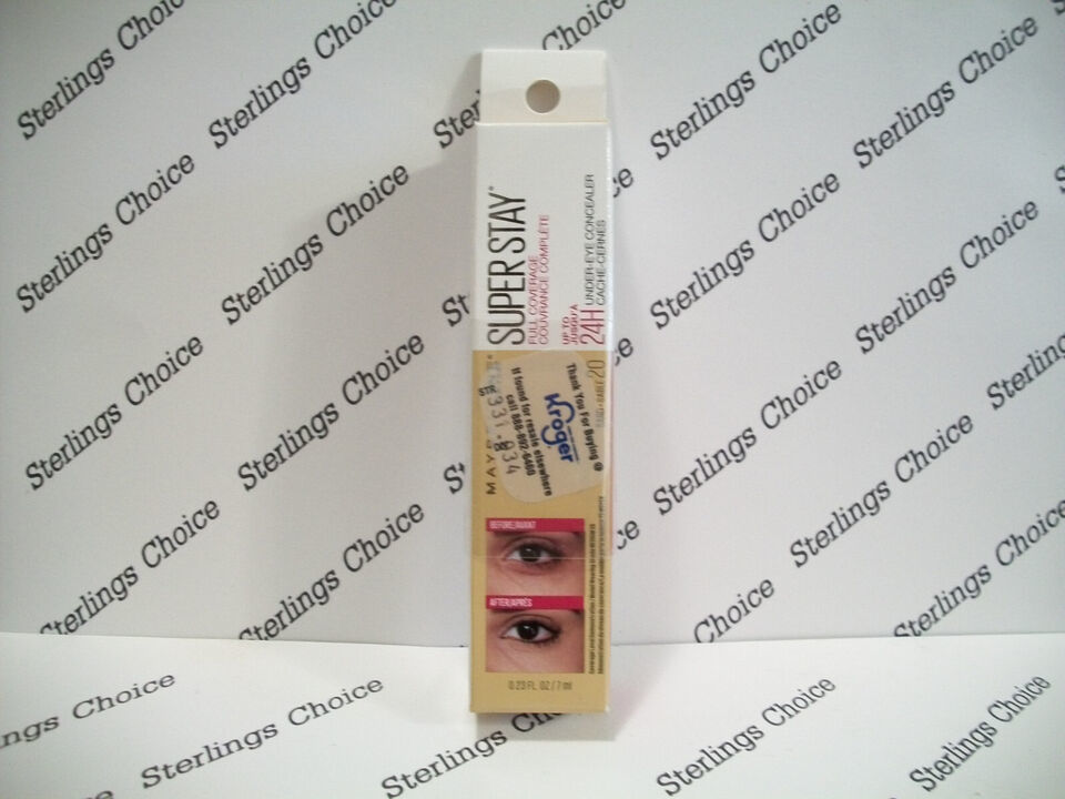 Maybelline Super Stay Full Coverage Under Eye Concealer #20 Sand - $7.02