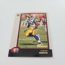 1998 Topps Isaac Bruce #40 Bowman St Louis Rams Football Card - £2.10 GBP