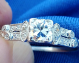 Earth mined Diamond Deco Engagement Ring RARE Antique Solid Platinum Sol... - $76,893.88 MXN