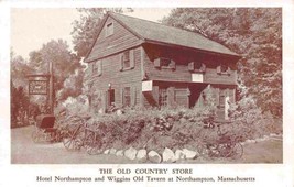 Country Store Hotel Old Tavern Northampton Massachusetts postcard - £3.83 GBP