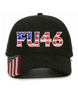 USA FORMAT Political Embroidered Adjustable USA300 Hat w/ Flag Brim - £18.87 GBP