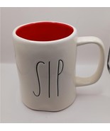 Rae Dunn Artisan Collection by Magenta &quot;Sip&quot; Mug, white/red inside - $411.84 MXN