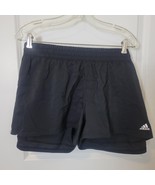 adidas GH8146 Women&#39;s Black White Pacer 3-Stripes Woven Shorts Plus Size... - $27.06 CAD