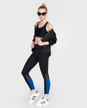 Dkny Sport Colorblocked High-Waist Ankle Leggings, Size Small - $28.71