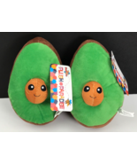 Avocado Plush Lot of 2 Stuffed Toy 7.5&quot; Guac Star by Plush Paradise Toy ... - £10.12 GBP